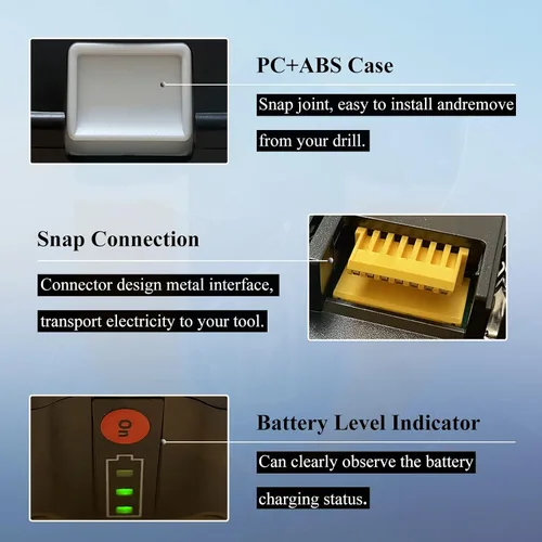 Vista 6 de 2 Pack 5000mAh BL1850B Batteries and 14.4V-18V DC18RC Charger Replacement for Makita BL1850 BL1850B BL1860B BL1840 BL1830 BL1815 194204-5