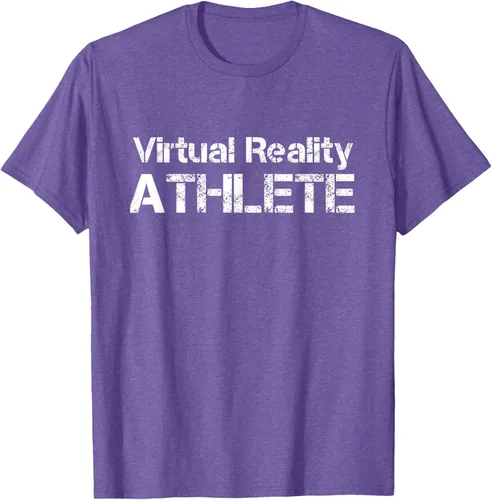 Vista 6 de Virtual Reality ATHLETE for VR Gamers Camiseta, Negro, S