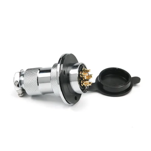 Vista 11 de Heyiarbeit Plata GX16 7A 2P Conector de Aviación Hembra Panel de Alambre Accesorios de chasis de alimentación Conector de metal Aviación 1 unids
