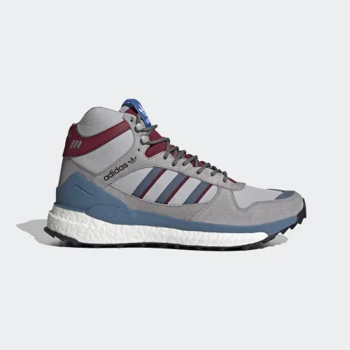 Vista 2 de adidas Originals Zapatos deportivos Marathon x Human Made Hi Top para hombre, Ónix transparenteSt Stonewash AzulBorgoña colegial
