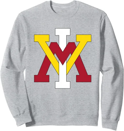 Vista 3 de Sudadera con licencia oficial de VMI Keydets Icon, Negro