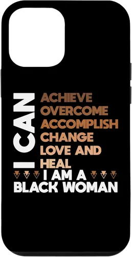Vista 15 de iPhone 11 Pro Max poderoso negro mujer afirmación afroamericana orgullo caso