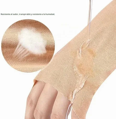 Vista 7 de 20 calcomanías antirozaduras en el interior del muslo, almohadillas ultrafinas antifricción para muslos, desechables, autoadhesivas, parches
