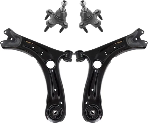 Vista 87 de TRQ Brazo de control superior e inferior del lado del conductor y del pasajero con juego de rótulas compatible con Chevrolet GMC 89-02