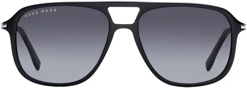 Vista 2 de Hugo Boss BOSS 1042SIT - Gafas de sol para hombre, color negro y gris, 5616145, Negro