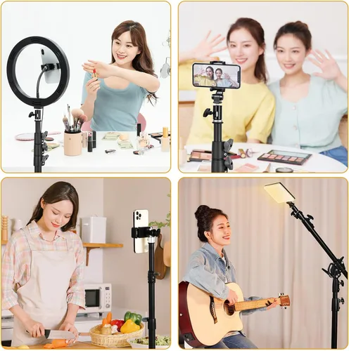 Vista 5 de Adaptador rápido de aluminio KAGYOKU 4PCS Light Stand Adapter