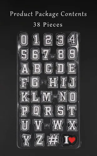 Vista 6 de Dijes para zapatos con letras A-Z, números 0-9, sandalias con dijes para zapatos, accesorios para niños, adolescentes y adultos