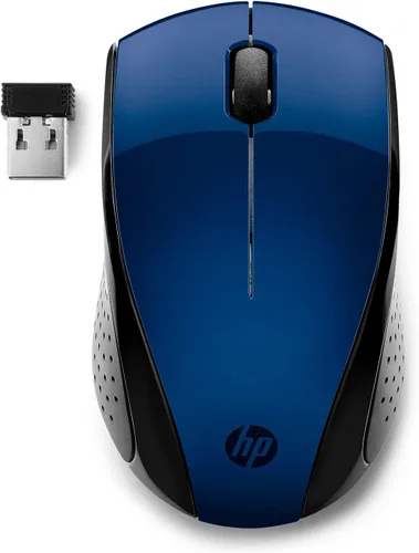 Vista 11 de HP Ratón inalámbrico X3000 G3 - Negro, batería de 15 meses, empuñaduras laterales para control, apto para viajes, LED azul, potente sensor óptico