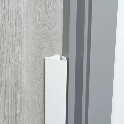 Vista 6 de Cardea - Protectores de bisagra para puerta de seguridad infantil, color blanco (paquete de 2)