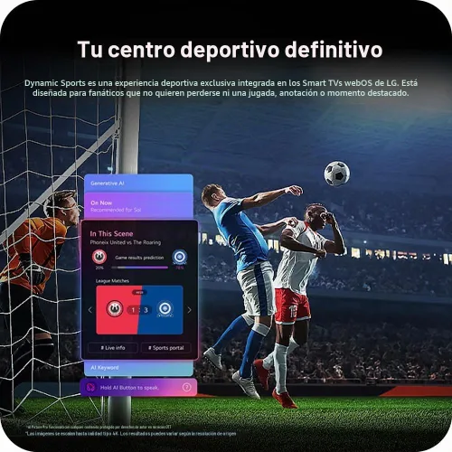 Vista 7 de LG 43" Class Nano 4K UHD NU70 AI Smart TV con HDR10 Pro y webOS