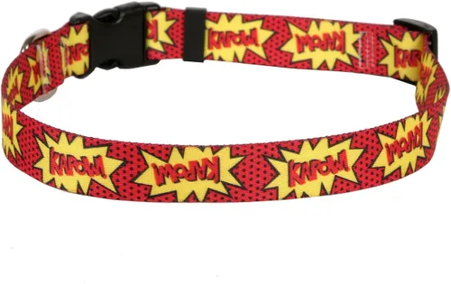 Vista 18 de Yellow Dog Design Collar para perro con graffiti, tamaño grande, 18 a 28 pulgadas Perro Graffiti