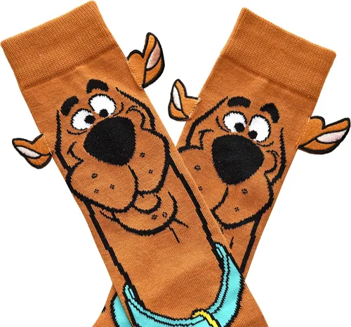 Vista 2 de Hyp Scooby Doo - Calcetines para hombre con orejas adornadas