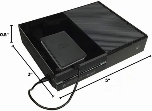 Vista 8 de Avolusion Disco duro externo portátil para juegos USB 3.0 de 1 TB (Xbox One preformateado) HD250U3-X1-1TB-XBOX