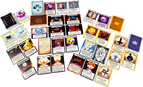 Vista 3 de Maestro The Binding of Isaac Four Souls Requiem Juego de cartas de expansión