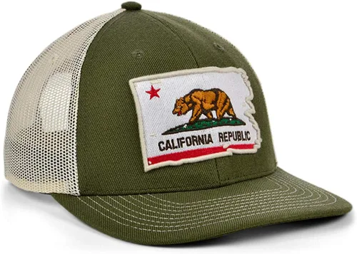 Vista 3 de Local Crowns Gorra de parche de California
