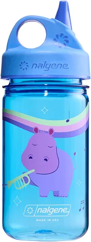 Vista 8 de Nalgene Kids Sustain Grip-N-Gulp - Botellas de agua hechas con material derivado del 50% de residuos de plástico