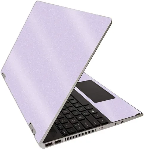 Vista 24 de MightySkins - Skin brillante con purpurina para HP Pavilion x360 de 15 pulgadas (2020), color azul claro, protector y duradero, acabado brillante