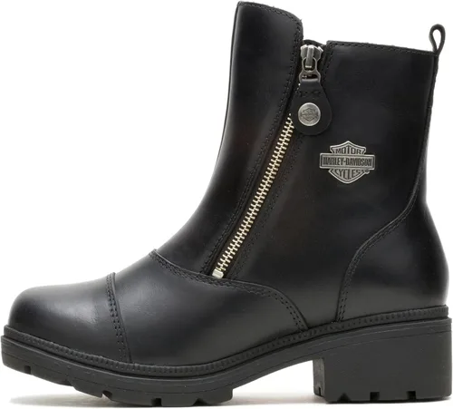Vista 7 de Harley-Davidson CALZADO Amherst - Botas cortas casuales para mujer, tacón bajo, 1-2 pulgadas