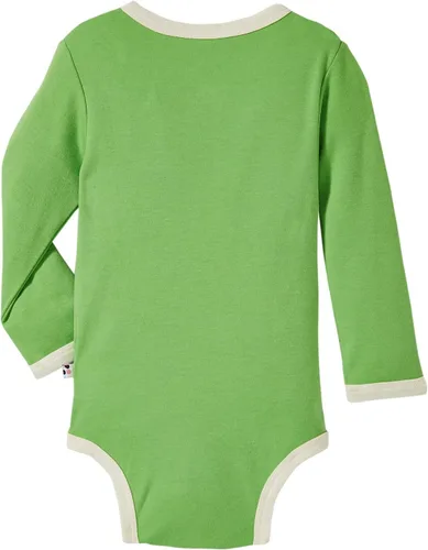 Vista 33 de Babysoy Kimono de algodón orgánico de manga larga Onesie Bodysuit