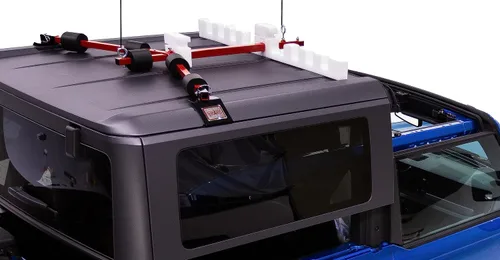 Vista 2 de HOIST-A-TOP® compatible con FORD BRONCO® de 2 puertas SISTEMA ELÉCTRICO DE ALMACENAJE Y REMOCIÓN DE TOPE DURO