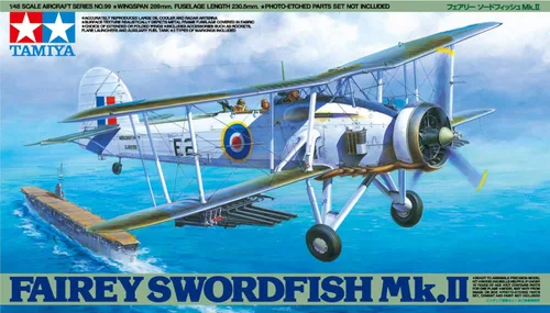 Vista 2 de Tamiya Models Fairey Swordfish Mk.II - Kit de modelos