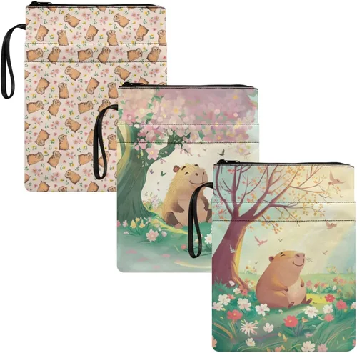 Vista 25 de Forchrinse Lindas fundas de libro de abejas para libros de bolsillo, 11.4 x 8.7 pulgadas, funda lavable de libro Sox para amantes de los libros