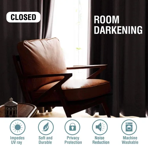 Vista 6 de H.VERSAILTEX Cortinas de terciopelo para dormitorio, cortinas de terciopelo súper suaves para sala de estudio, reducción de calor y ruido