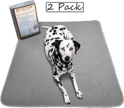 Vista 6 de Almohadillas lavables para orina para perros, antideslizantes, de secado rápido, de absorción rápida, para corralito de juegos en interiores