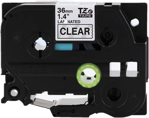 Vista 20 de Brother P-touch TZE-FX251 - Cinta laminada flexible-ID de 2.5 cm de ancho, negro sobre blanco, ideal para envoltorios de cables y señalización