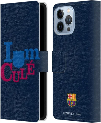 Vista 64 de Head Case Designs Funda de piel con licencia oficial del FC Barcelona Ball Pattern Campions compatible con Apple iPhone 11