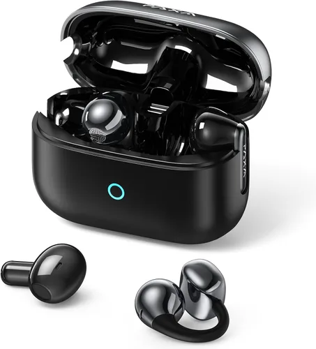 Vista 11 de PAXA Auriculares con clip de oreja abierta 2 en 1 con auriculares Blanco
