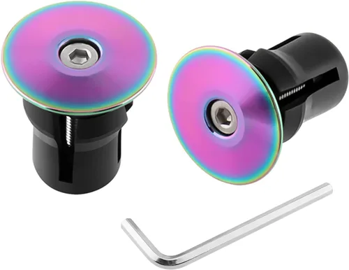 Vista 7 de Tapones de Extremo para Manillar de Bicicleta Tapas Tapones para Manillar de Bicicleta Perfectos para la Mayoría de las Bicicletas Bicicleta