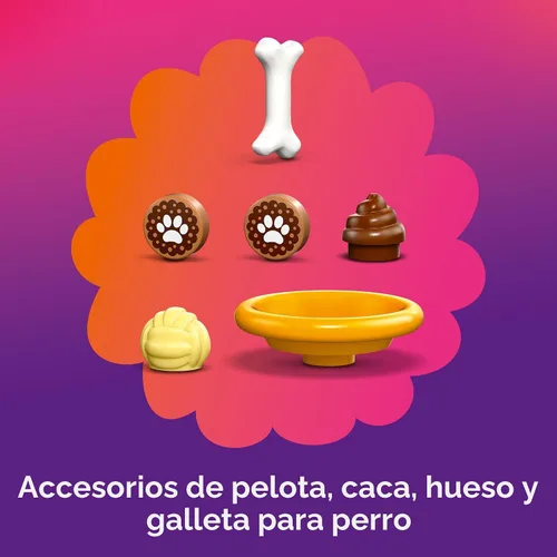 Vista 6 de LEGO Friends Puppy Playground - Juguete de construcción de juegos de simulación – Juego creativo de narración de historias para niñas y niños a