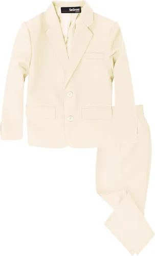 Vista 17 de Gino Giovanni - Conjunto de traje formal para niño (2 piezas)