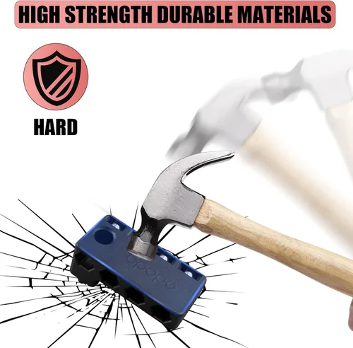 Vista 3 de Soportes magnéticos mejorados para brocas hexagonales de 1/4 de pulgada compatibles con destornilladores de impacto Milwaukee de 18V, funda
