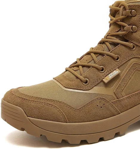 Vista 5 de Men's Tactical Combat Boots Lightweight Military Boots Durable Suede Work Boots Hiking Outdoor Boots
