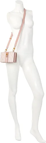 Vista 5 de GUESS Ginevra Mini Girlfriend Crossbody, logo Blush, Logotipo de rubor