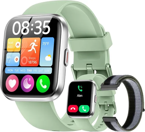 Vista 14 de Relojes inteligentes para hombres (Android/iPhones), más de 120 modos deportivos con monitor de ritmo cardíaco, monitor de ritmo cardíaco