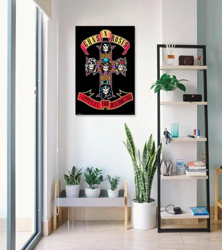 Vista 4 de Guns N' Roses - Póster musical (Apetito por la destrucción, portada del álbum) (tamaño: 24" x 36")