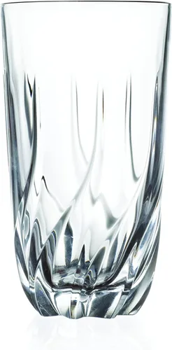 Vista 2 de Barski Vasos europeos de cristal Highball – Vasos aptos para lavavajillas para agua, jugo, vino, cerveza y cócteles – Adecuado para uso diario