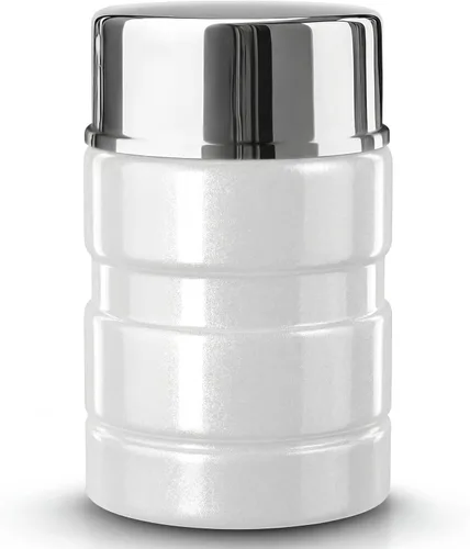 Vista 22 de Earth&ME Termo de acero inoxidable para alimentos calientes de 17 onzas con cuchara plegable, recipiente de alimentos aislado al vacío, termo