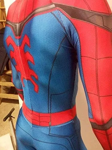 Vista 4 de Homecoming Far From Home Cosplay Suit Premium Lyrca Compression Fabric