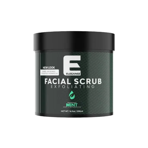 Vista 5 de Elegance - Exfoliante facial natural, 16.9 onzas, exfoliante facial a base de aloe vera, exfolia y elimina las impurezas para una piel sana e