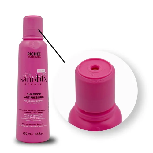 Vista 6 de Richée NanoBtx Reparador de Masas con Ácido Hialurónico - 17.64 oz (Nano Kit)