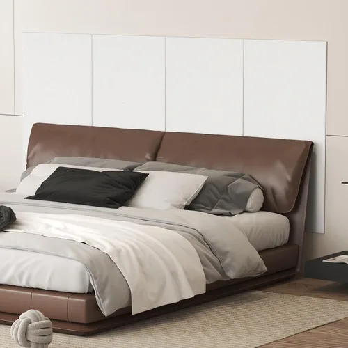 Vista 8 de TONOR 8 piezas de paneles acústicos, 47.2" x 23.6" x 0.35", paneles de pared autoadhesivos con aislamiento de sonido completo, paneles de absorción