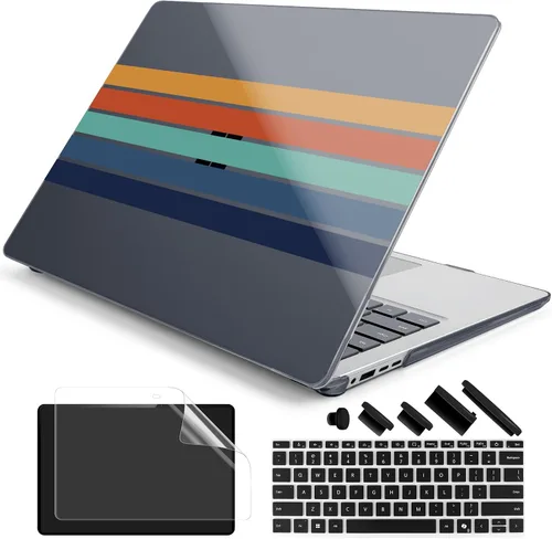 Vista 33 de Batianda Funda para portátil Microsoft Surface de 15 pulgadas para negocios 8ª edición 2026 y Surface Laptop 7 2024, carcasa protectora delgada