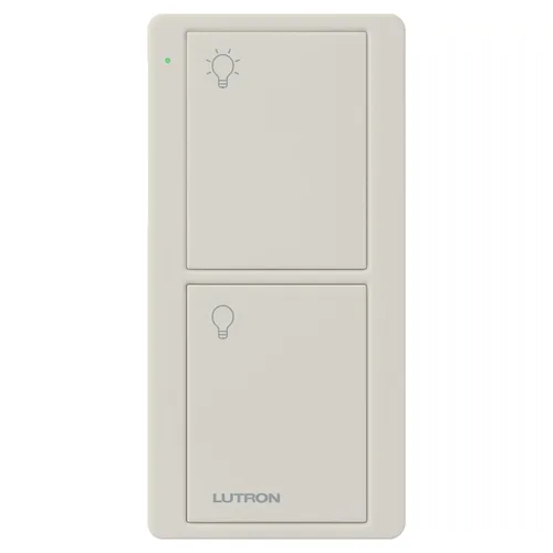 Vista 5 de Lutron Pico - Control remoto para interruptor inteligente Caseta, control de 2 botones, control de encendido/apagado, para uso en mesa o montaje