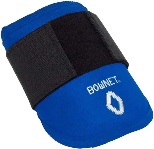 Vista 6 de Bownet Softball and Baseball Batting Elbow Guard - Adjustable Hook & Loop Strap - Batters Elbow Protection - for Left or Right Handed Players Rojo