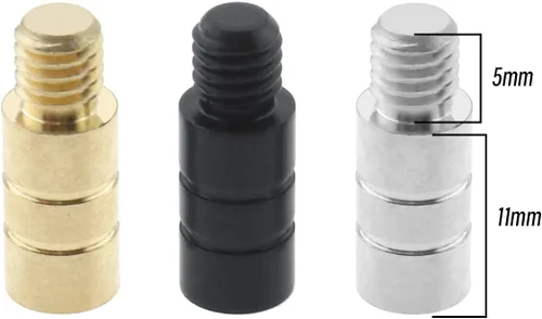 Vista 4 de ECSiNG Pesas de dardos de latón de 2BA, 12 unidades, pesas de barril de dardos de latón de precisión, accesorios para sala de juegos, dormitorio