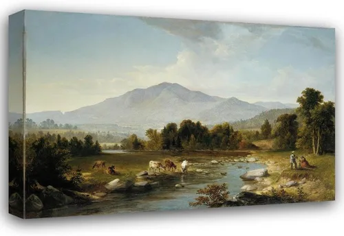 Vista 2 de ArtDirect High Point; Shandaken Mountains (1853) - Póster impreso de museo sin marco de 10 x 7 pulgadas, listo para enmarcar por Asher Brown Durand